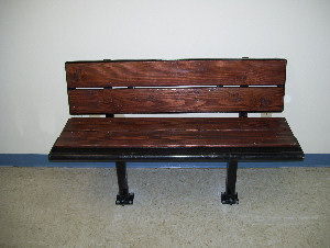 Prison Bench, Security Bench, Detention Center