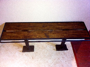 Alternate Prisoner Bench without Back-rest