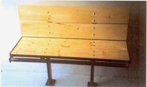 Prison Bench, Security Bench, Detention Center